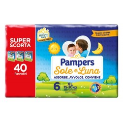 Pampers Sole e Luna XL...