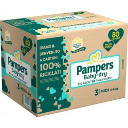 Pampers Baby Dry Midi...