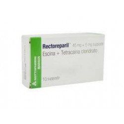 Rectoreparil 10 Supposte...