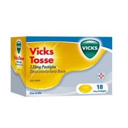 VICKS TOSSE*18 pastiglie...