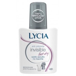 LYCIA DEO INVISIBLE FASTDR75ML