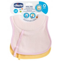 CHICCO BAVAGLINE 0M+ 2PZ ROSA