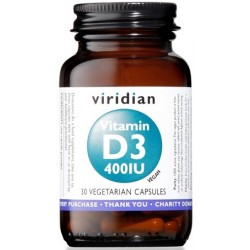 VIRIDIAN VITAMIN D3 400IU...