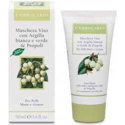 MASCHERA VISO ALL'ARGILLA E...