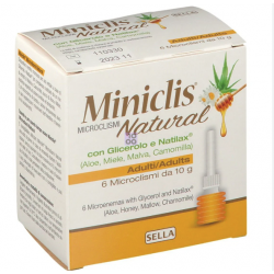 MINICLIS NATURAL MD AD 6 PEZZI