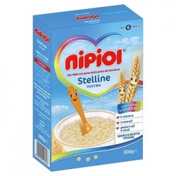 NIPIOL PASTINA STELLINE 300 G