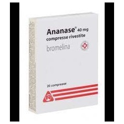 ANANASE*20CPR RIV 40MG