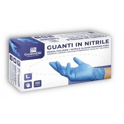 GUANTI NITRILE S/POLV S 100PZ