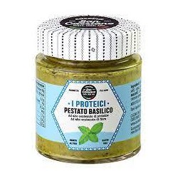Pesto proteico con basilico...