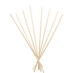 BASTONCINI FIBRA ECRU' 28CM