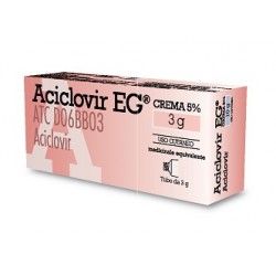 Eg Aciclovir Crema 3 g 5%