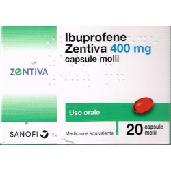IBUPROFENE (ZENTIVA)*20 cps...