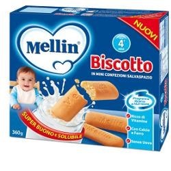 Mellin Biscotto 360g 12 Pezzi