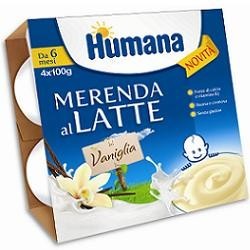 Humana Merenda Vaniglia 4 x...