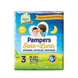 Pampers Sole e Luna Midi...